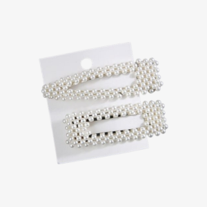 Set Pasadores Perlas Style Cuca & Rect Combinados