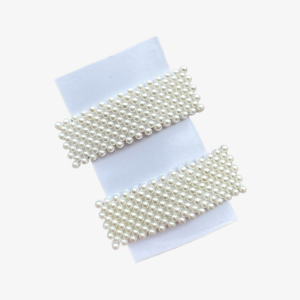 Set Pasadores Perlas Style Rectangule